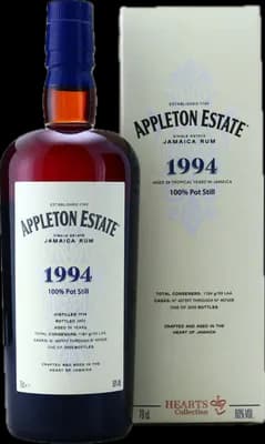 Bouteille de spiritueux : Hearts Collection - 1994 de la marque Appleton Estate