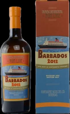 Bouteille de spiritueux : Barbados de la marque Foursquare