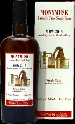 Bouteille de spiritueux : The Nectar de la marque Monymusk