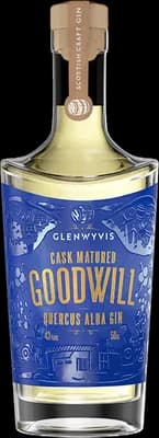 Bouteille de spiritueux : Cask Matured GoodWill Quercus Alba Gin de la marque GlenWyvis