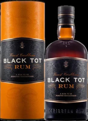 Bouteille de spiritueux : Finest Caribbean de la marque Black Tot Rum