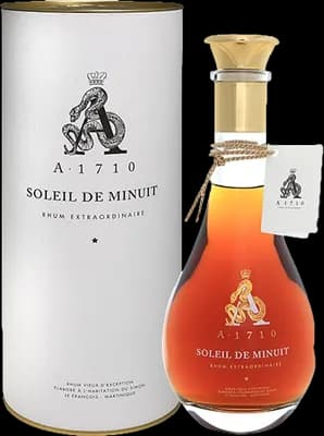 Bouteille de spiritueux : Soleil de Minuit Rhum Extraordinaire de la marque A1710