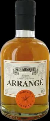 Bouteille de spiritueux : Arrangé Parfum Vanille de la marque St Dominique
