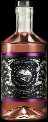 Bouteille de spiritueux : Damson Gin Liqueur de la marque Lyme Bay