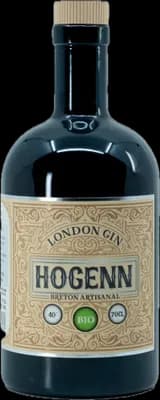 Bouteille de spiritueux : London gin Hogenn de la marque Breizh'cool