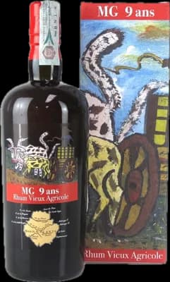 Bouteille de spiritueux : MG Rhum Vieux Agricole de la marque Vélier