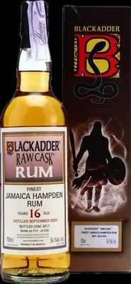 Bouteille de spiritueux : Raw Cask Rum de la marque Hampden