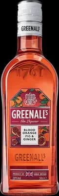 Bouteille de spiritueux : Blood Orange, Fig & Ginger de la marque Greenall's