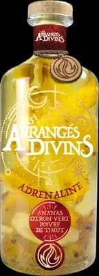 Bouteille de spiritueux : Adrénaline de la marque Les Arrangés Divins
