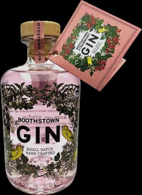 Bouteille de spiritueux : Strawberry Gin de la marque Boothstown