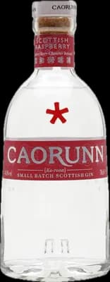 Bouteille de spiritueux : Scottish Raspberry Gin de la marque Caorunn