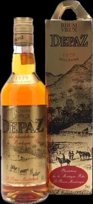 Bouteille de spiritueux : Rhum Vieux de la marque Depaz