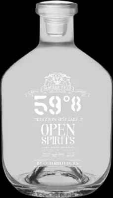 Bouteille de spiritueux : Le 59.8° de la marque Famille Ricci