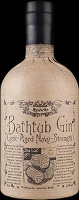 Bouteille de spiritueux : Bathtub Gin Cask-Aged Navy-Strength de la marque Ableforth's