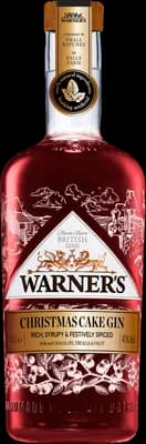Bouteille de spiritueux : Christmas Cake Gin de la marque Warner's