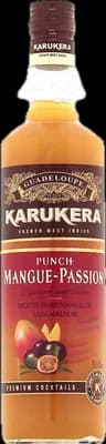 Bouteille de spiritueux : Punch Mangue-Passion de la marque Karukera