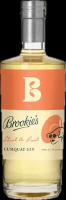 Bouteille de spiritueux : Shirl the Pearl Cumquat Gin de la marque Brookie's