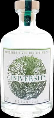 Bouteille de spiritueux : Botanical Gin de la marque Giniversity