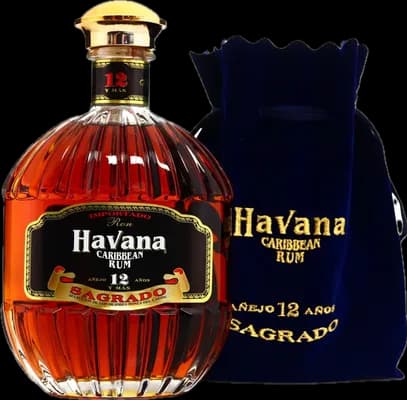 Bouteille de spiritueux : Havana Sagrada de la marque Bagnoli