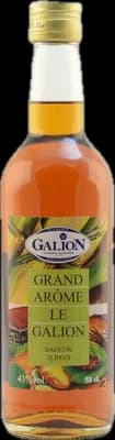 Bouteille de spiritueux : Rhum Grand Arome de la marque Le Galion