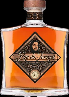 Bouteille de spiritueux : XXXO Solera 21 de la marque Ron de Jeremy