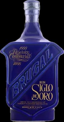 Bouteille de spiritueux : Reserva Centenaria 1988 Siglo de Oro de la marque Brugal
