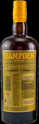 Bouteille de spiritueux : Pure Single Jamaican Rum de la marque Hampden