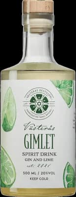 Bouteille de spiritueux : Gimlet Gin and Lime de la marque Västerås