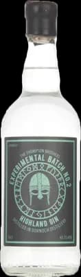Bouteille de spiritueux : Experimental Batch No. 2 de la marque The Thompson Brothers Highland Gin