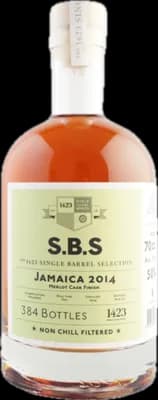 Bouteille de spiritueux : Jamaica 2014 Merlot Cask Finish de la marque S.B.S