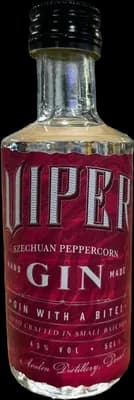 Bouteille de spiritueux : Szechuan Gin de la marque Viper