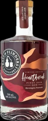 Bouteille de spiritueux : Heartbreak Pinot Noir Gin de la marque Bass & Flinders Distillery