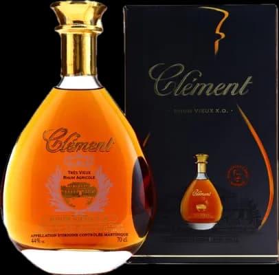Bouteille de spiritueux : Très Vieux Rhum Agricole XO de la marque Clément