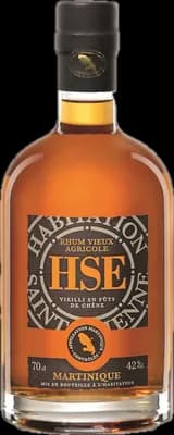 Bouteille de spiritueux : HSE Rhum Vieux Agricole de la marque Distillerie du Simon