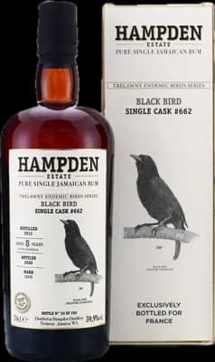 Bouteille de spiritueux : Trelawny Endemic Birds (Black Bird) de la marque Hampden