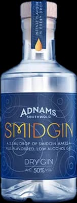 Bouteille de spiritueux : Smidgin Dry Gin de la marque Adnams