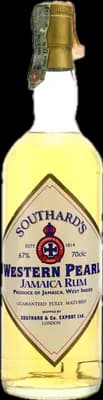Bouteille de spiritueux : Western Pearl Jamaica Rum de la marque Southard & Co. Export Ltd.