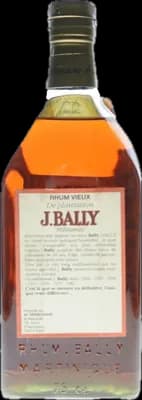 Bouteille de spiritueux : Millésime de la marque J. Bally
