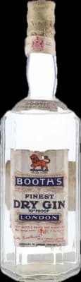 Bouteille de spiritueux : Finest Dry Gin 1943 de la marque Booth's