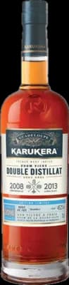 Bouteille de spiritueux : Double Distillat 2008 2013 de la marque Karukera