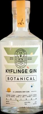 Bouteille de spiritueux : Botanical London Dry Gin de la marque Kyflinge Gin