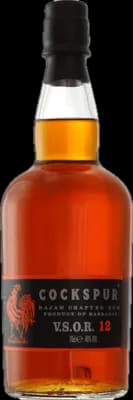 Bouteille de spiritueux : VSOR 12 Ans de la marque Cockspur