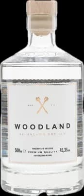 Bouteille de spiritueux : Sauerland Dry Gin de la marque Woodland