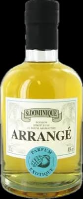 Bouteille de spiritueux : Arrangé Parfum Exotique de la marque St Dominique