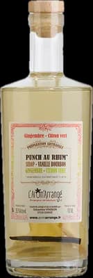 Bouteille de spiritueux : Punch au Rhum Gingembre-Citron de la marque L'Arôm'Arrangé