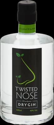 Bouteille de spiritueux : Watercress Dry Gin de la marque Twisted Nose