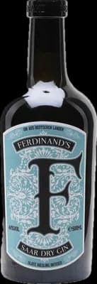 Bouteille de spiritueux : Saar Dry Gin de la marque Ferdinand's
