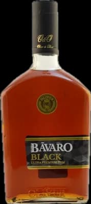 Bouteille de spiritueux : Bãvaro Black Ultra Premium Rum de la marque Oliver & Oliver