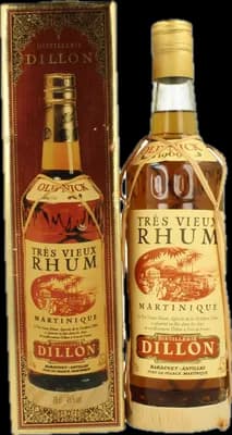 Bouteille de spiritueux : Très Vieux Rhum Millésime 1969 de la marque Dillon