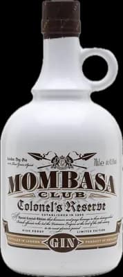 Bouteille de spiritueux : Colonel's Reserve Gin de la marque Mombasa Club